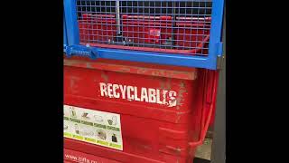 Bin Compactor / Bin Press (1100ltr) Waste Compactor