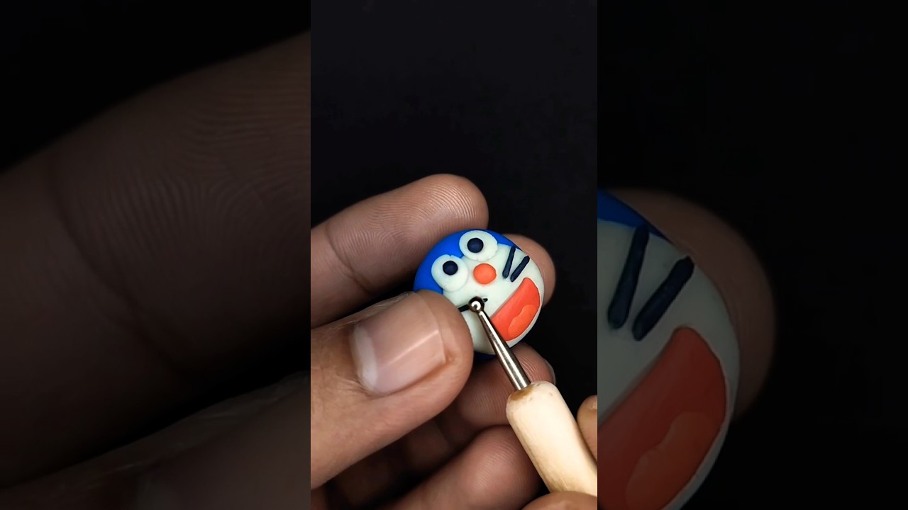 I made Doraemon - funny Sculpture art anime action figure