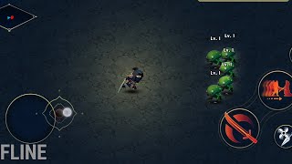 Ninja alien survival arena gameplay screenshot 2