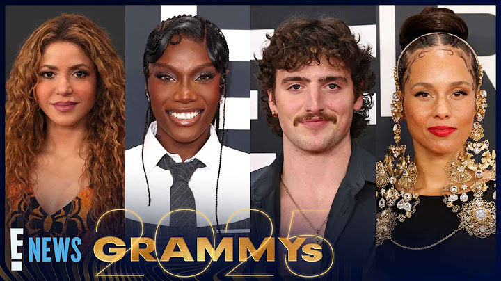 Benson Boone, Shakira, Alicia Keys & More BEST Red Carpet Moments! | Grammys 2025 | E! News