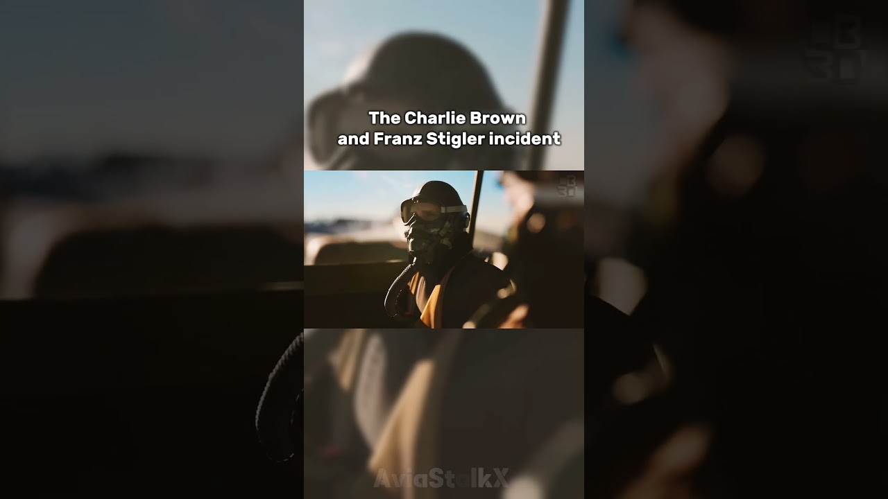 The Charlie Brown and Franz Stigler incident 🗓️🛩️ || #aviation #ww2 #aircraft #germany #usa