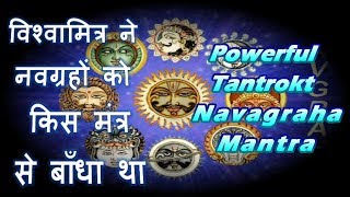 विश्वामित्र ने नवग्रहों को किस मंत्र से बाँधा था | TANTROKT NAVAGRAHA MANTRA | NARAYAN DUTT SHRIMALI