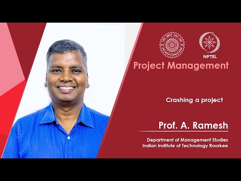 Lecture 24  Crashing a project