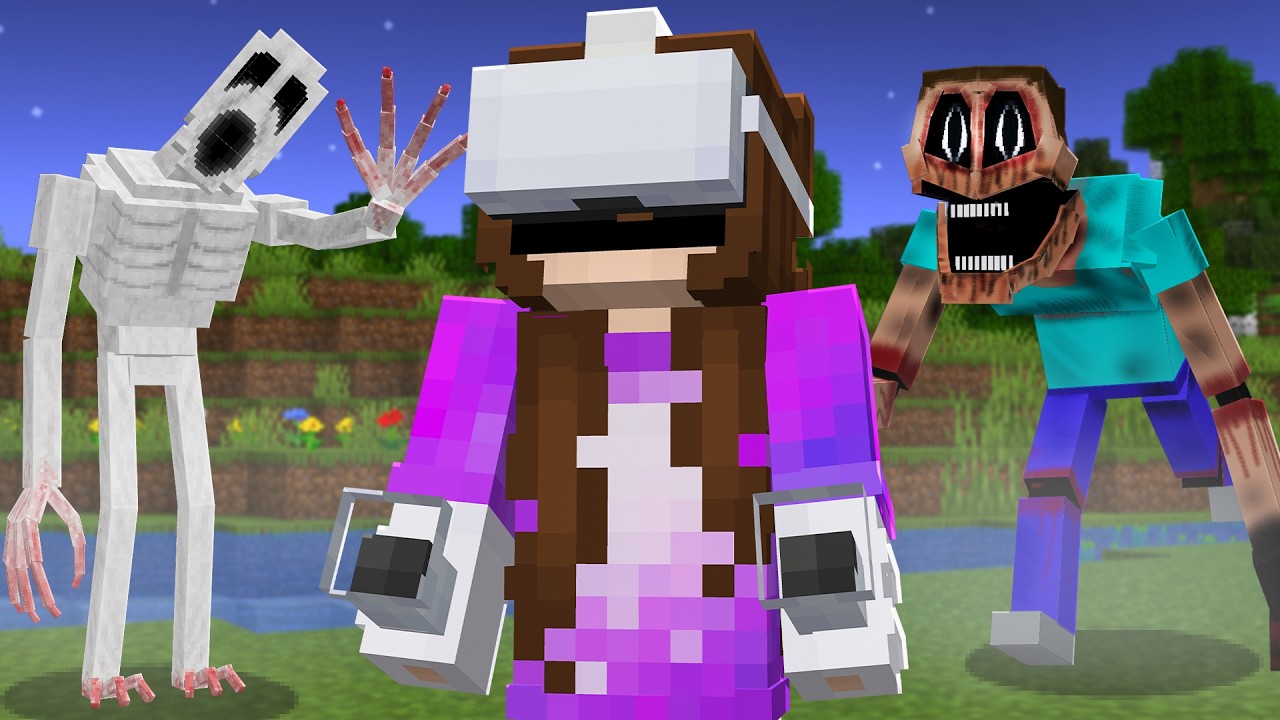 Scary Minecraft in Virtual Reality
