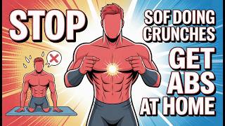 Stop Doing Crunches! Build INSANE Abs at Home (Science-Based)