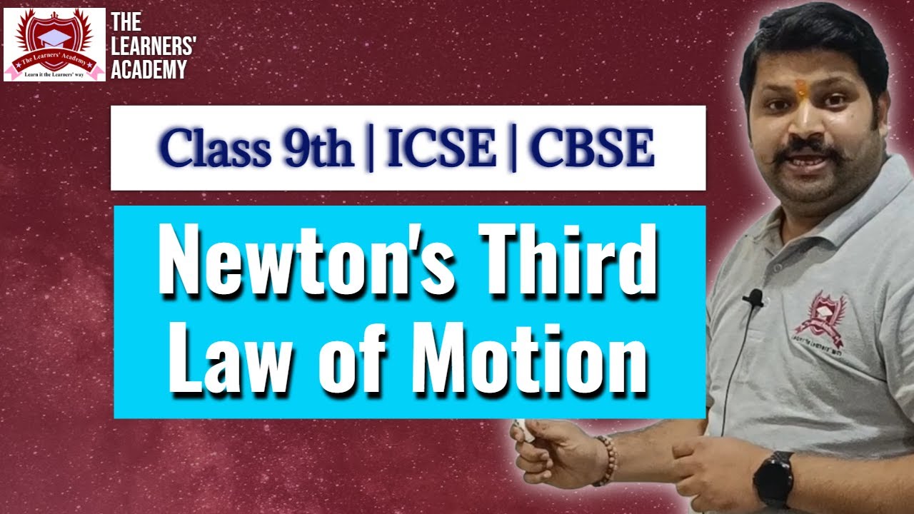 The Epic Law Of Action And Reaction: Newton's Third Law Explained