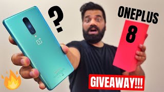 OnePlus 8 Unboxing & First Look - Packs Everything??? GIVEAWAY🔥🔥🔥