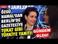 Özgü Namal Berlin Film Festivali'nde muhabirin Türkiye sorusuna öyle bir yanıt verdi ki...