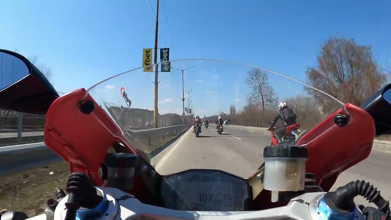 BunnyBringer #4 part 2 26/03/2022 Ducati Panigale 1199S full Termignoni # Sofia - d.Pchelina