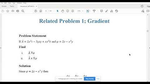 Vector and tensor analysis lecture #2