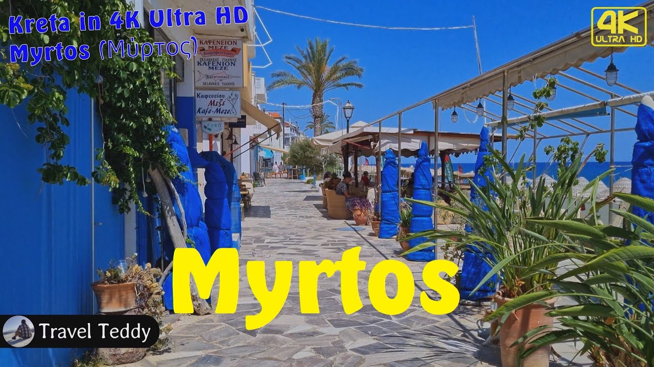 Myrtos - Geheimtipp im Süden von Kreta! in 4K UHD | Griechenland | Greece, Crete (Mirtos)