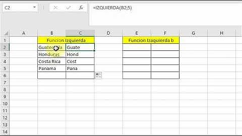 FUNCION IZQUIERDA E IZQUIERDAB