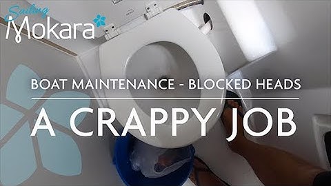 Unblocking a Jabsco toilet system - Boat Maintenance