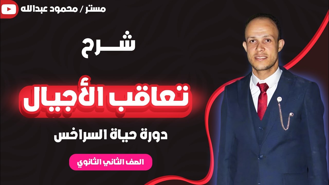 تعاقب الاجيال دورة حياة السراخس (الفوجير وكزبرة البئر)#الثانوية_العامة  #٣ثانوي #تالتة_ثانوي