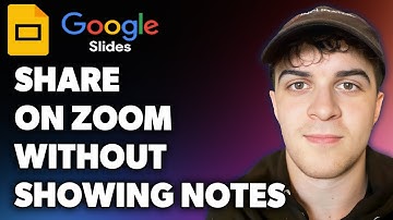 How to Share Google Slides on Zoom Without Showing Notes (Full 2024 Guide)