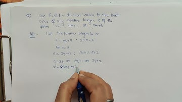 Cube of any Positive integer is of the form 9m or 9m+1 or 9m+8