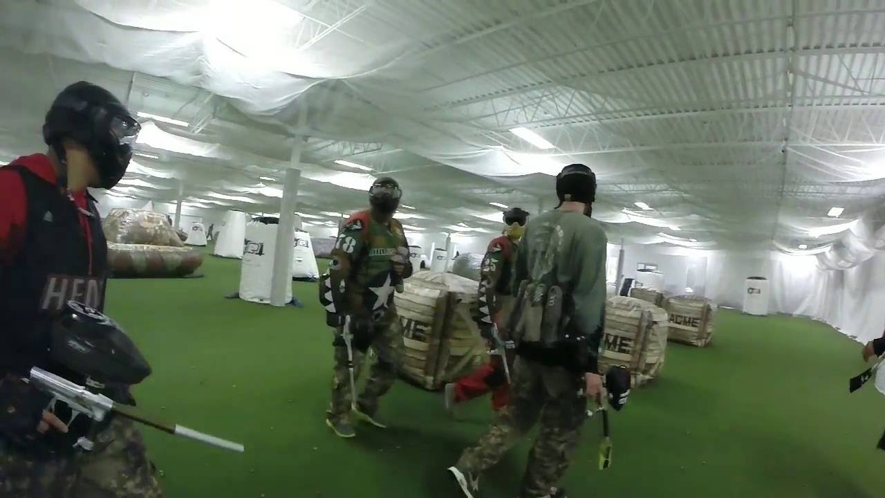 Brand New Air Assault Indoor Paintball Facility YouTube