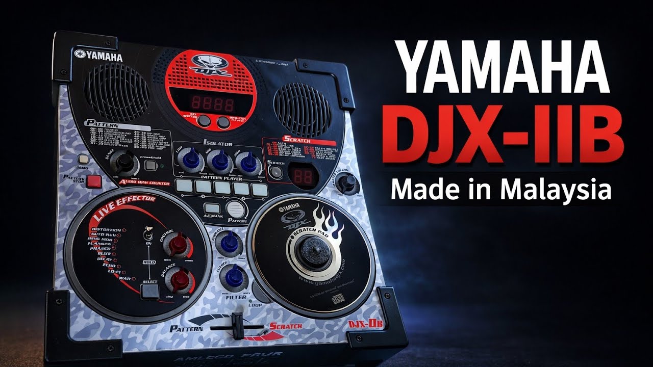 Yamaha DJX 11B Beat Box Test | DJX-II B Groove Machine Rhythm Demo