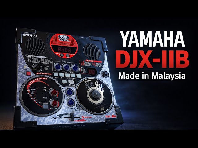 Yamaha DJX 11B Beat Box Test | DJX-II B Groove Machine Rhythm Demo
