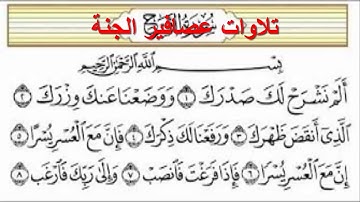 سورة الشرح ,سورة 94 ,عدد آياتها 8 ,للقارئ احمدعبدالرحيم