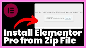 How to Install Elementor Pro from Zip File