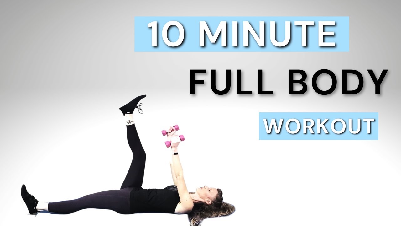 10 Min Full Body Strength | Dumbbell Workout | At Home | No Repeats ...