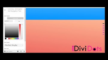 Divi Dots Plugin