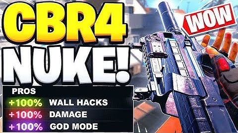 CBR4 - Still Meta After The Nerf In CODM (2X Nuke) #callofduty