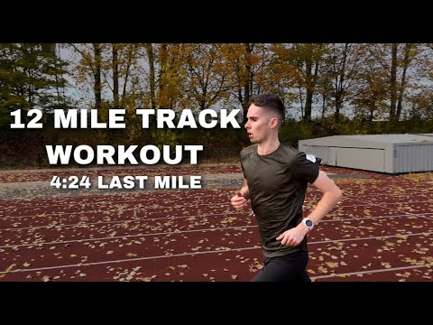 INSANE 12 MILE TRACK WORKOUT