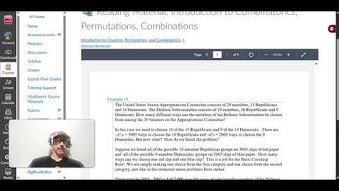 Introduction video -- Module 2 -- combinatorics