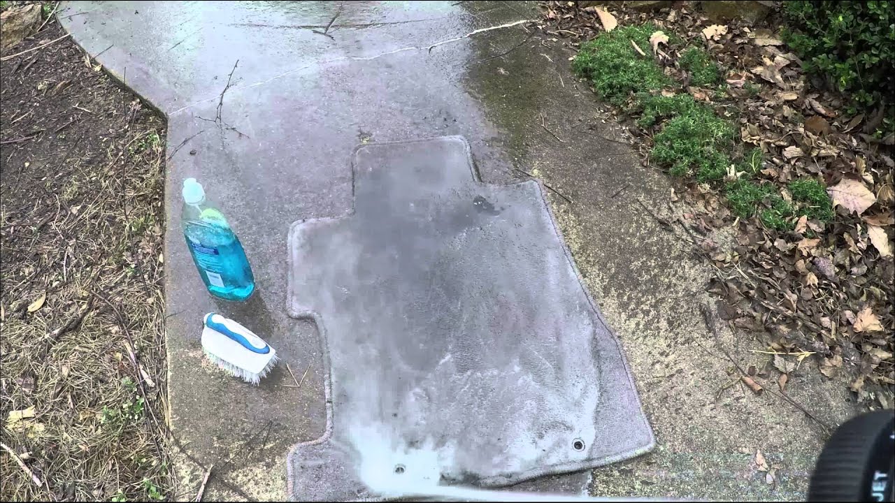 Washing Car Floor Mat No Nonsense Approach YouTube