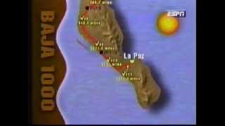 Celebrity 1995 Baja 1000 Course Map Wealth