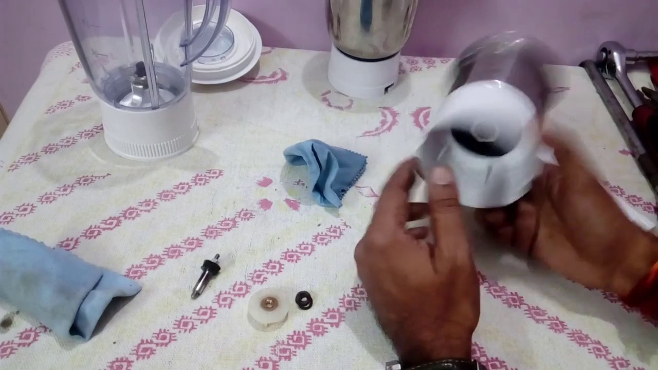 How fix a leaking blender jar (HINDI) - YouTube