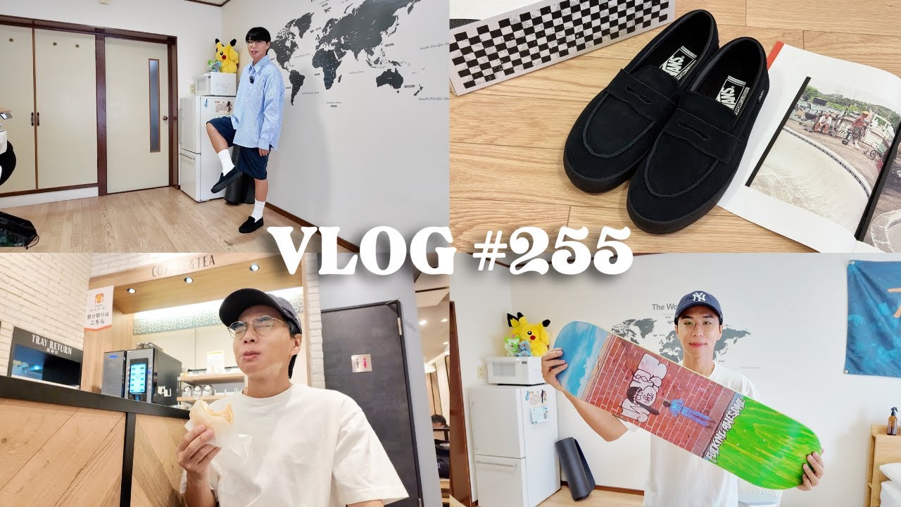 30代独身男の日常 | ルーティン | 一人暮らし | 新しいシャツとVANS買いました｜デッキも新調！｜色違いコライドン・ミライドンGET！【Vol.255】