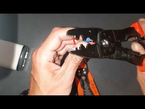 Кримпер Для Обтиску Наконечників L=250 мм YATO (YT-2254), видео 1