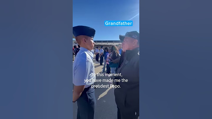 Airman hears whispered words of family pride | Militarykind #Shorts