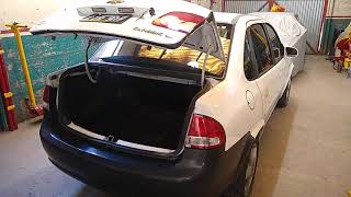 Dascar2yahoo.comMDQ&quot;auto body repair shop&quot; Chevrolet Corsa&quot; Choque trasero y delantero&quot; Terminado