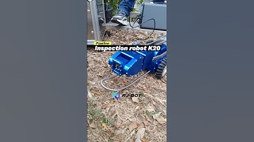 K20 Pipeline inspection robot #sewer #drainage #crawler #robot #cctvcamera #rjbot #remote-control