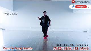 Meine Liebe Line Dance | Herman Baso | Improver | Ardian Bujupi | Elvana Gjata | Donny Iswanto