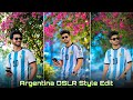 Trending Ai Argentina Photo Editing | Argentina Jersey DSL Photo Editing | Football Ai Photo