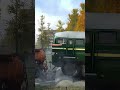 SPINTIRES MUDRUNNER, Truck Trows 2 Trailer Over Speed Bumps