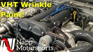 VHT Wrinkle Paint - Painting Your Valve Cover (How To)