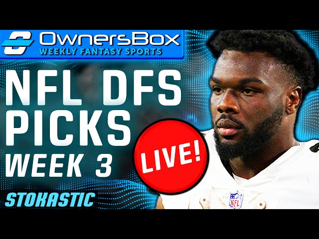 OwnersBox SuperFlex NFL DFS Strategy Week 3
