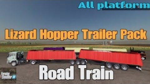 Lizard Hopper Trailer Pack / New mod for all platforms on FS22