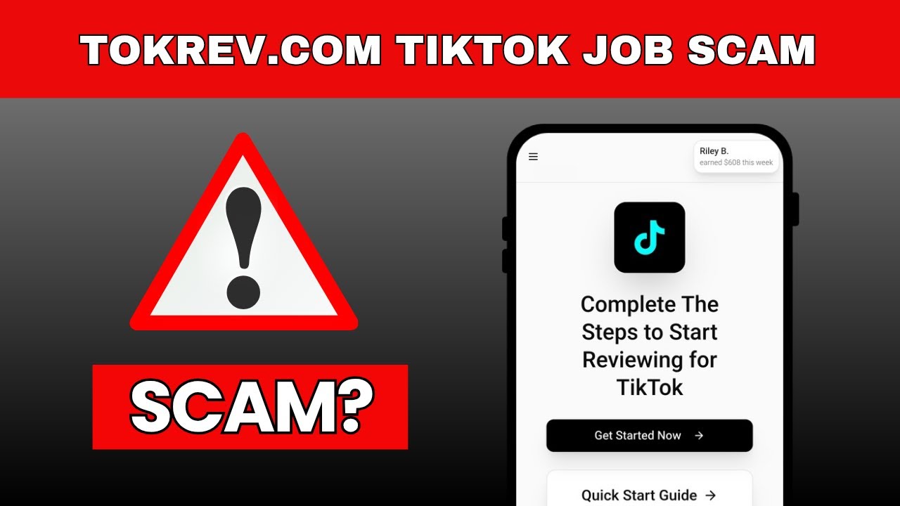 Обзор TokRev.com – раскрыта афера с работой обозревателя TikTok за 1000 долларов в неделю!