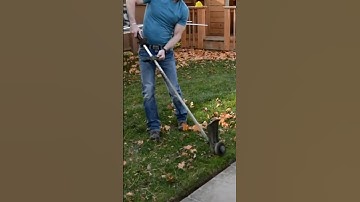 DIY tips: How to use a string trimmer as a lawn edger