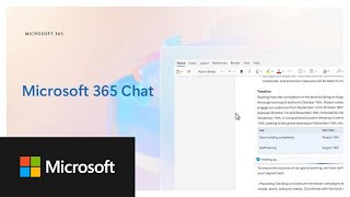 microsoft 365 chat: your personal assistant at work