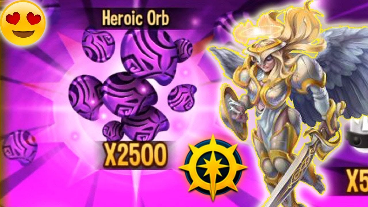 Monster Legends warmaster elvira spend 2500 heroic Orbs get cell and combat dungeon