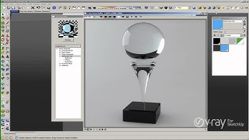 VRay for SketchUp - Materials The Refraction Layer - HD