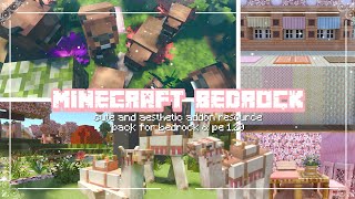 °˖ ⊹ ꒰ Minecraft Bedrock ꒱ ♡ mcpe 5 cute & aesthetic addon resource packs for 1.20 - 1.20.60! 💭🍒 screenshot 3